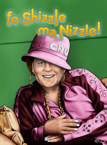 Cartoon: Angela Merkel (medium) by lexluther tagged merkel,angela,deutschland,bundesrepublik,bundeskanzler,bundeskanzlerin