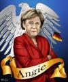 Cartoon: Angela Merkel (small) by lexluther tagged merkel,angela,deutschland,bundesrepublik,bundeskanzler,bundeskanzlerin