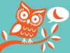 Cartoon: HOOHOO (small) by jellyfish333 tagged owl cute moon tree