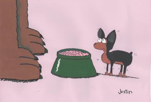 Cartoon: chuawa (medium) by claude292 tagged small,dog