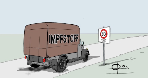 Cartoon: 20210105-Impfstoff (medium) by Marcus Gottfried tagged impfung,impfen,serum,corona,covid,impfung,impfen,serum,corona,covid