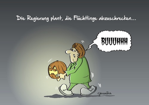Cartoon: Abschreckung (medium) by Marcus Gottfried tagged flüchtlinge,flucht,asyl,helloween,feiertag,abschreckung,schreck,angst,überforderung,geld,insel,ansturm,urlaub,frage,angebot,nachfrage,bevölkerung,kürbis,pumpkin,freiheit,marcus,gottfried,cartoon,karikatur,flüchtlinge,flucht,asyl,helloween,feiertag,abschreckung,schreck,angst,überforderung,geld,insel,ansturm,urlaub,frage,angebot,nachfrage,bevölkerung,kürbis,pumpkin,freiheit,marcus,gottfried,cartoon,karikatur