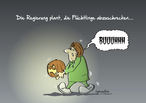 Cartoon: Abschreckung (medium) by Marcus Gottfried tagged flüchtlinge,flucht,asyl,helloween,feiertag,abschreckung,schreck,angst,überforderung,geld,insel,ansturm,urlaub,frage,angebot,nachfrage,bevölkerung,kürbis,pumpkin,freiheit,marcus,gottfried,cartoon,karikatur,flüchtlinge,flucht,asyl,helloween,feiertag,abschreckung,schreck,angst,überforderung,geld,insel,ansturm,urlaub,frage,angebot,nachfrage,bevölkerung,kürbis,pumpkin,freiheit,marcus,gottfried,cartoon,karikatur