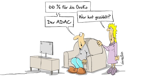 Cartoon: ADAC (medium) by Marcus Gottfried tagged spd,groko,mitgliederbefragung,mitgliederversammlungen,koalition,berlin,regierung,marcus,gottfried,cartoon,karikatur,spd,groko,mitgliederbefragung,mitgliederversammlungen,koalition,berlin,regierung,marcus,gottfried,cartoon,karikatur