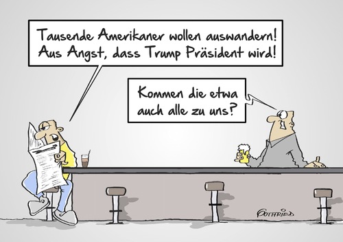 Amerikaner wollen auswandern Amerikaner wollen auswandern