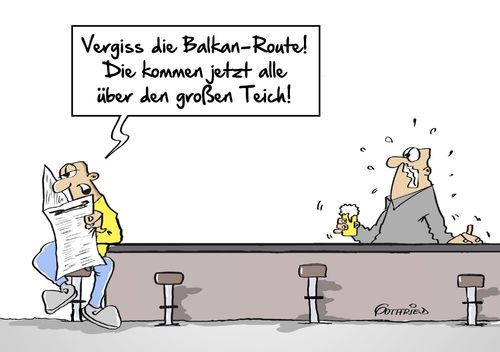 andere Route andere Route