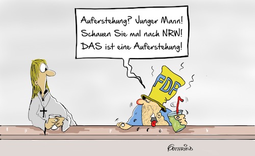 Cartoon: Auferstehung (medium) by Marcus Gottfried tagged fdp,auferstehung,wahl,nrw,wiederwahl,koalition,freie,demokraten,untergang,wiederauferstehung,kneipe,glaube,jesus,ostern,feiertag,feiern,freunde,marcus,gottfried,cartoon,karikatur,fdp,auferstehung,wahl,nrw,wiederwahl,koalition,freie,demokraten,untergang,wiederauferstehung,kneipe,glaube,jesus,ostern,feiertag,feiern,freunde,marcus,gottfried,cartoon,karikatur