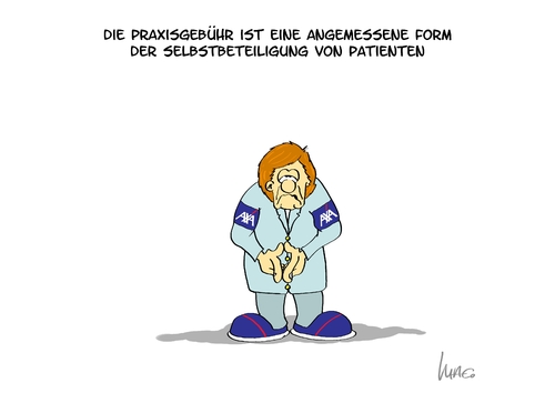 Cartoon: Axawerbung (medium) by Marcus Gottfried tagged axa,werbung,cdu,krankenversicherung,privatversicherung,vorzüge,vorzug,vorteil,rabatt,nachlass,bevorzugung,regierung,berlin,merkel,anhängigkeit,bandenwerbung,absicht,nebenverdienst,förderung,lobby,lobbyismus,lobbyarbeit,abhängigkeit