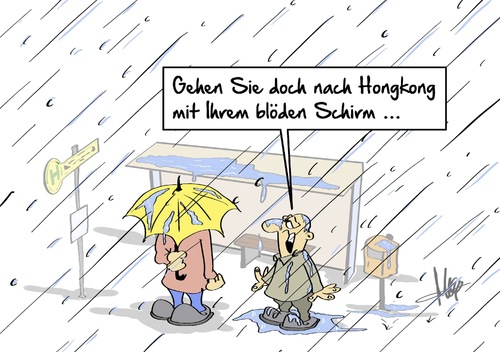 blöder Schirm blöder Schirm