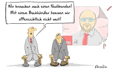 Cartoon: Buchhändler (medium) by Marcus Gottfried tagged spd,wahl,schleswig,holstein,nordrhein,westfalen,regierung,schulz,zug,martin,macron,le,pen,frankreich,ansturm,investment,banker,buchhandlung,verzweiflung,berufsbild,beruf,vorbildung,ansehen,frage,freunde,marcus,gottfried,cartoon,karikatur,spd,wahl,schleswig,holstein,nordrhein,westfalen,regierung,schulz,zug,martin,macron,le,pen,frankreich,ansturm,investment,banker,buchhandlung,verzweiflung,berufsbild,beruf,vorbildung,ansehen,frage,freunde,marcus,gottfried,cartoon,karikatur