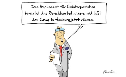 Cartoon: Bundesamt (medium) by Marcus Gottfried tagged hamburg,g20,gipfel,protest,protestcamp,polizei,räumung,räumen,widerstand,schwarzer,block,demonstranten,demonstrationen,wirtschaft,neoliberalismus,kapitalismuskritikers,kapitalismus,kapital,links,elite,wirtschaftsblüte,freunde,marcus,gottfried,cartoon,karikatur,hamburg,g20,gipfel,protest,protestcamp,polizei,räumung,räumen,widerstand,schwarzer,block,demonstranten,demonstrationen,wirtschaft,neoliberalismus,kapitalismuskritikers,kapitalismus,kapital,links,elite,wirtschaftsblüte,freunde,marcus,gottfried,cartoon,karikatur