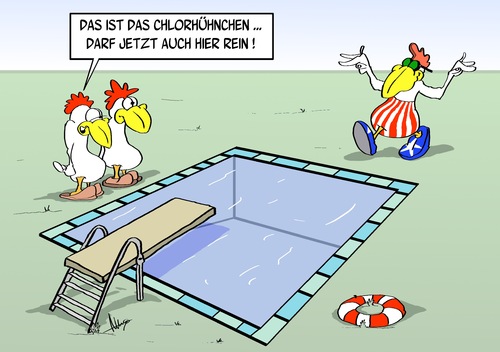 Chlorhühnchen Chlorhühnchen