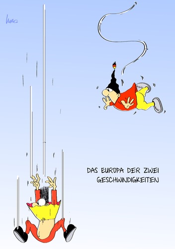 Europas Geschwindigkeit