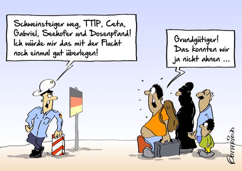 Flucht überlegen Flucht überlegen