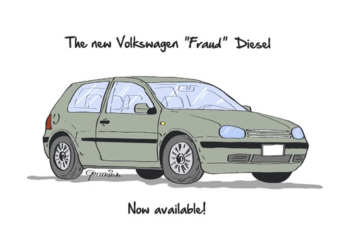 Cartoon: Fraud Diesel (medium) by Marcus Gottfried tagged volkswagen,vw,fraud,engine,money,exhaust,us,usa,winner,marcus,gottfried,cartoon,carikature,volkswagen,vw,fraud,engine,money,exhaust,us,usa,winner,marcus,gottfried,cartoon,carikature