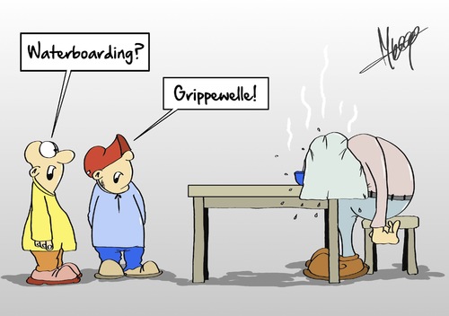 Cartoon: Grippewelle (medium) by Marcus Gottfried tagged grippe,grippewelle,krankheit,schnupfen,waterboarding,folter,usa,us,guantanamo,erpressung,geständnis,kind,frage,tuch,wasserbad,wasserdampf,erkältung,linderung,besserung,erholung,marcus,gottfried,cartoon,karikatur,grippe,grippewelle,krankheit,schnupfen,waterboarding,folter,usa,us,guantanamo,erpressung,geständnis,kind,frage,tuch,wasserbad,wasserdampf,erkältung,linderung,besserung,erholung,marcus,gottfried,cartoon,karikatur