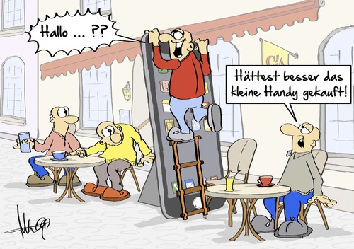 großes Handy großes Handy