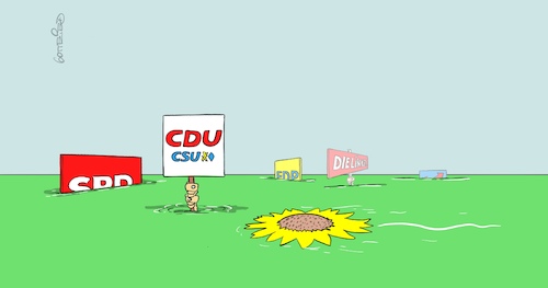 Grüne schwimmen oben Grüne schwimmen oben