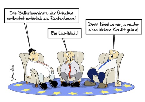 Cartoon: Lichtblick (medium) by Marcus Gottfried tagged griechenland,varoufakis,referendum,einmarschieren,eu,europa,schulden,minister,unruhe,sozial,gespräch,hilfe,unwort,sterberate,selbstmord,kredit,lichtblick,griechenland,varoufakis,referendum,einmarschieren,eu,europa,schulden,minister,unruhe,sozial,gespräch,hilfe,unwort,sterberate,selbstmord,kredit,lichtblick