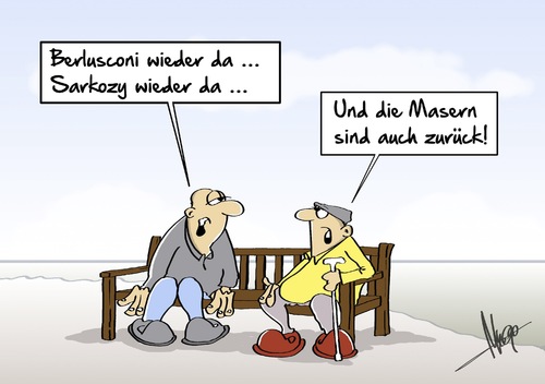 Masern zurück Masern zurück