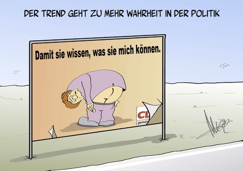 Cartoon: mehr Wahrheit (medium) by Marcus Gottfried tagged einstellung,meinung,wahl,bürger,untertanen,volk,proletariat,proleten,kanzlerin,merkel,regierung,berlin,marcus,gottfried,cartoon,karikatur,plakat,veröffentlichung,trend,wahrheit,politik,einstellung,meinung,wahl,bürger,untertanen,volk,proletariat,proleten,kanzlerin,merkel,regierung,berlin,marcus,gottfried,cartoon,karikatur,plakat,veröffentlichung,trend,wahrheit,politik