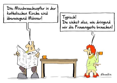 Cartoon: Missbrauchsopfer (medium) by Marcus Gottfried tagged katholische,kirche,katholiken,glaube,priester,missbrauch,kinder,jungendliche,gender,frau,emanzipation,gleichheit,frauenquote,mann,vergewaltigung,schande,freunde,marcus,gottfried,cartoon,karikatur,katholische,kirche,katholiken,glaube,priester,missbrauch,kinder,jungendliche,gender,frau,emanzipation,gleichheit,frauenquote,mann,vergewaltigung,schande,freunde,marcus,gottfried,cartoon,karikatur