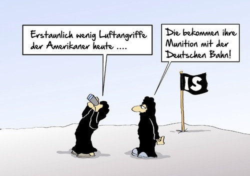 Cartoon: Munition der Bahn (medium) by Marcus Gottfried tagged is,isis,türkei,syrien,grenze,angriff,glaubenskrieg,krieg,streit,nato,amerikaner,luftangriff,rückschlag,erstaunlich,wenig,munition,lieferung,kampf,lohnkampf,fortzahlung,deutsche,bahn,marcus,gottfried,cartoon,karikatur,is,isis,türkei,syrien,grenze,angriff,glaubenskrieg,krieg,streit,nato,amerikaner,luftangriff,rückschlag,erstaunlich,wenig,munition,lieferung,kampf,lohnkampf,fortzahlung,deutsche,bahn,marcus,gottfried,cartoon,karikatur