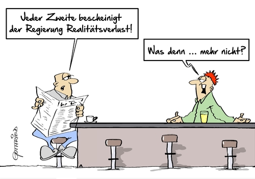 Cartoon: Realitätsverlust (medium) by Marcus Gottfried tagged realität,realitätsverlust,verlust,flüchtling,unterbringung,lager,flucht,asyl,syrien,kneipe,austausch,merkel,grenze,regierung,berlin,unfähig,bürger,meinung,einklang,anzahl,freude,marcus,gottfried,cartoon,karikatur,realität,realitätsverlust,verlust,flüchtling,unterbringung,lager,flucht,asyl,syrien,kneipe,austausch,merkel,grenze,regierung,berlin,unfähig,bürger,meinung,einklang,anzahl,freude,marcus,gottfried,cartoon,karikatur