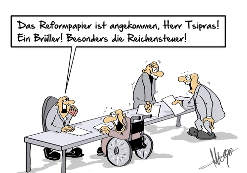 Reformpapier angekommen Reformpapier angekommen