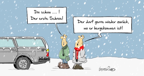 Cartoon: Schnee (medium) by Marcus Gottfried tagged winter,schnee,auto,jahreszeit,flüchtlinge,asyl,abschiebung,marcus,gottfried,winter,schnee,auto,jahreszeit,flüchtlinge,asyl,abschiebung,marcus,gottfried