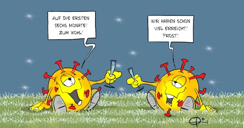 Sechs Monate Sechs Monate