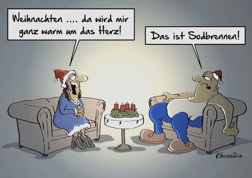 Cartoon: Sodbrennen (medium) by Marcus Gottfried tagged sodbrennen,weihnachen,adventszeit,advent,vorfreude,wärme,herz,frieden,stille,adventskranz,krankheit,spaß,freude,marcus,gottfried,cartoon,karikatur,sodbrennen,weihnachen,adventszeit,advent,vorfreude,wärme,herz,frieden,stille,adventskranz,krankheit,spaß,freude,marcus,gottfried,cartoon,karikatur