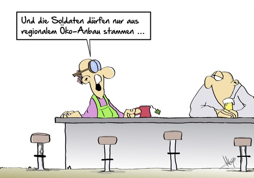 Soldat aus Ökoanbau Soldat aus Ökoanbau