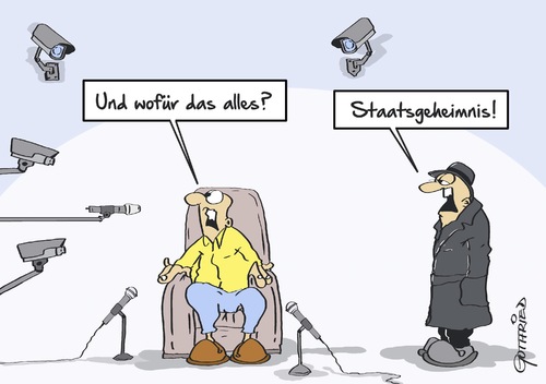 Cartoon: Staatsgeheimnis (medium) by Marcus Gottfried tagged staat,netzpolitik,internet,richter,staatsanwalt,nsu,nsa,spion,spionage,abhören,kamera,mikrofon,geheimnis,aufrüsten,sehen,hören,spaß,marcus,gottfried,cartoon,karikatur,staat,netzpolitik,internet,richter,staatsanwalt,nsu,nsa,spion,spionage,abhören,kamera,mikrofon,geheimnis,aufrüsten,sehen,hören,spaß,marcus,gottfried,cartoon,karikatur