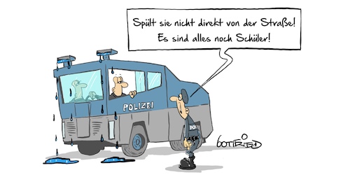 Wasserwerfer Wasserwerfer