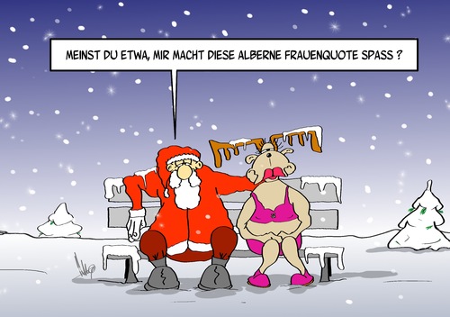 Weihnachtsfrauenquote Weihnachtsfrauenquote