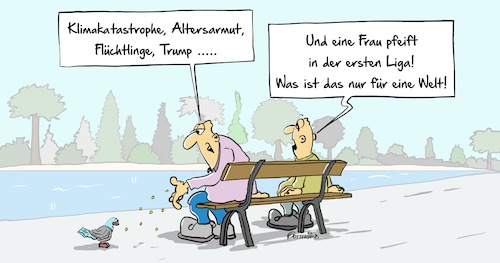 Cartoon: Weltschmerz (medium) by Marcus Gottfried tagged klima,klimakatastrophe,trump,flüchtlinge,weltschmerz,zweifel,verzweiflung,altersarmut,fußball,frau,schiedsrichterin,bibiana,steinhaus,freude,marcus,gottfried,cartoon,karikatur,klima,klimakatastrophe,trump,flüchtlinge,weltschmerz,zweifel,verzweiflung,altersarmut,fußball,frau,schiedsrichterin,bibiana,steinhaus,freude,marcus,gottfried,cartoon,karikatur