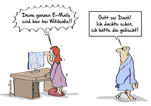 Cartoon: Wikimail (medium) by Marcus Gottfried tagged wikileaks,geheimnis,verrat,us,dokumente,john,brennan,geheimdienst,enthüllung,spass,marcus,gottfried,cartoon,karikatur,wikileaks,geheimnis,verrat,us,dokumente,john,brennan,geheimdienst,enthüllung,spass,marcus,gottfried,cartoon,karikatur