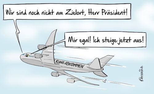 Cartoon: Zielort (medium) by Marcus Gottfried tagged zielort,klima,klimaabkommen,trump,usa,us,paris,klimaerwärmung,europa,absprache,ausstieg,vereinbarung,leugnen,absturz,selbstmord,gefahr,president,präsident,donald,freude,marcus,gottfried,cartoon,karikatur,zielort,klima,klimaabkommen,trump,usa,us,paris,klimaerwärmung,europa,absprache,ausstieg,vereinbarung,leugnen,absturz,selbstmord,gefahr,president,präsident,donald,freude,marcus,gottfried,cartoon,karikatur