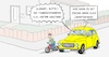 Cartoon: 20201212-Abstand (small) by Marcus Gottfried tagged abstand,sozial,distancing,corona,covid,auto,fahrrad,unfall,verkehr