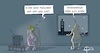 Cartoon: 20210121-BidenGaga (small) by Marcus Gottfried tagged biden,lady,gaga,gesang,vereidigung,präsident,usa,us