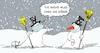 Cartoon: 20210124-Maske (small) by Marcus Gottfried tagged maske,möhre,schneemann,wintereinbruch,winter,coron,covid