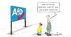 Cartoon: 20210127-Abstand (small) by Marcus Gottfried tagged afd,abstand,infektion,corona,covid,partei,rechts,sachsenanhalt,sachsen,osten,verfassungsschutz,beobchtung