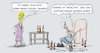 Cartoon: 20210201-Lockdown (small) by Marcus Gottfried tagged lockdown,müde,verlängerung,alkohol,abhängig,corona,covid