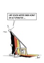 Cartoon: Autofenster (small) by Marcus Gottfried tagged fussball,weltmeisterschaft,autofenster,schmuck,marcus,gottfried,cartoon,karikatur,reklame,werbung,auto,fahne,fan,anhänger,spiel,feier,finale,wiederholung,autofahne,wimpel,trauer,wind