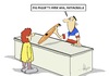 Cartoon: Baguette ihrer Wahl (small) by Marcus Gottfried tagged wahl,eu,europa,parlament,europawahlen,marcus,gottfried,cartoon,karikatur,marie,le,pen,front,national,recht,rechtsruck,sozialisten,hollande,opposition