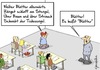 Cartoon: Blattergedicht (small) by Marcus Gottfried tagged sepp,blatter,fifa,fußball,gedicht,julie,von,ende,herbst,schule,lehrer,auswendig,blätter,baum,marcus,gottfried,cartoon,karikatur