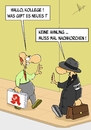 Cartoon: BND-Apotheke (small) by Marcus Gottfried tagged lidl,geschäft,lebensmittel,apotheke,spion,nachhorchen,abhören,kontrollieren,kontrolle,nachrichtendienst,nachrichten,bnd,regierung,neues