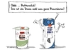 Cartoon: Buttermilch (small) by Marcus Gottfried tagged buttermilch,butter,milch,molke,kühlschrank,milchpreis,verwerfung,gesellschaft,riss,dame,herr,neid,wert,wertigkeit,landwirtschaft,nahrungsmittel,besser,freunde,marcus,gottfried,cartoon,karikatur