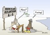 Cartoon: Crusoe Island (small) by Marcus Gottfried tagged insel,robinson,crusoe,einsiedler,verschollen,eiland,einsamkeit,eingeborener,fremder,flüchtling,asyl,antragsstelle,bearbeitung,buchstabe,beamter,name,freitag,prüfung,roman,freunde,marcus,gottfried,cartoon,karikatur